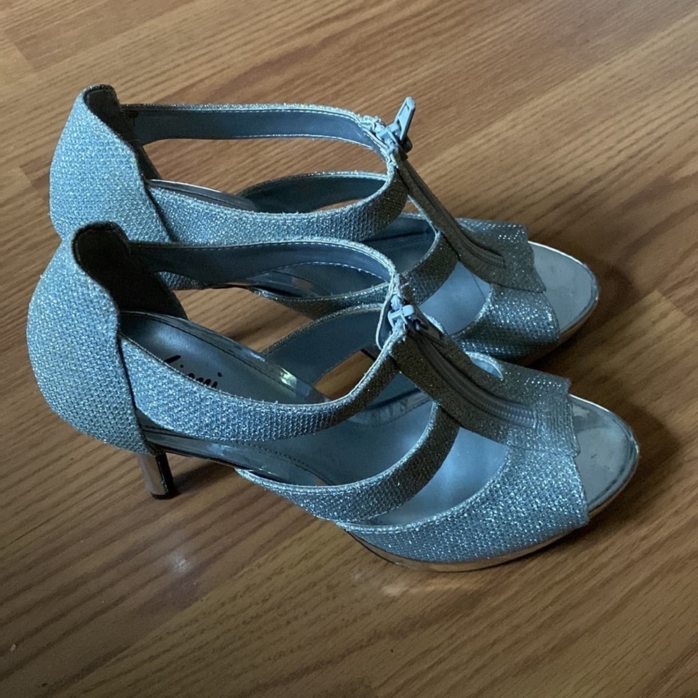 Fioni formal dress shoes size 7 with 3 1/2 inch heel​​​